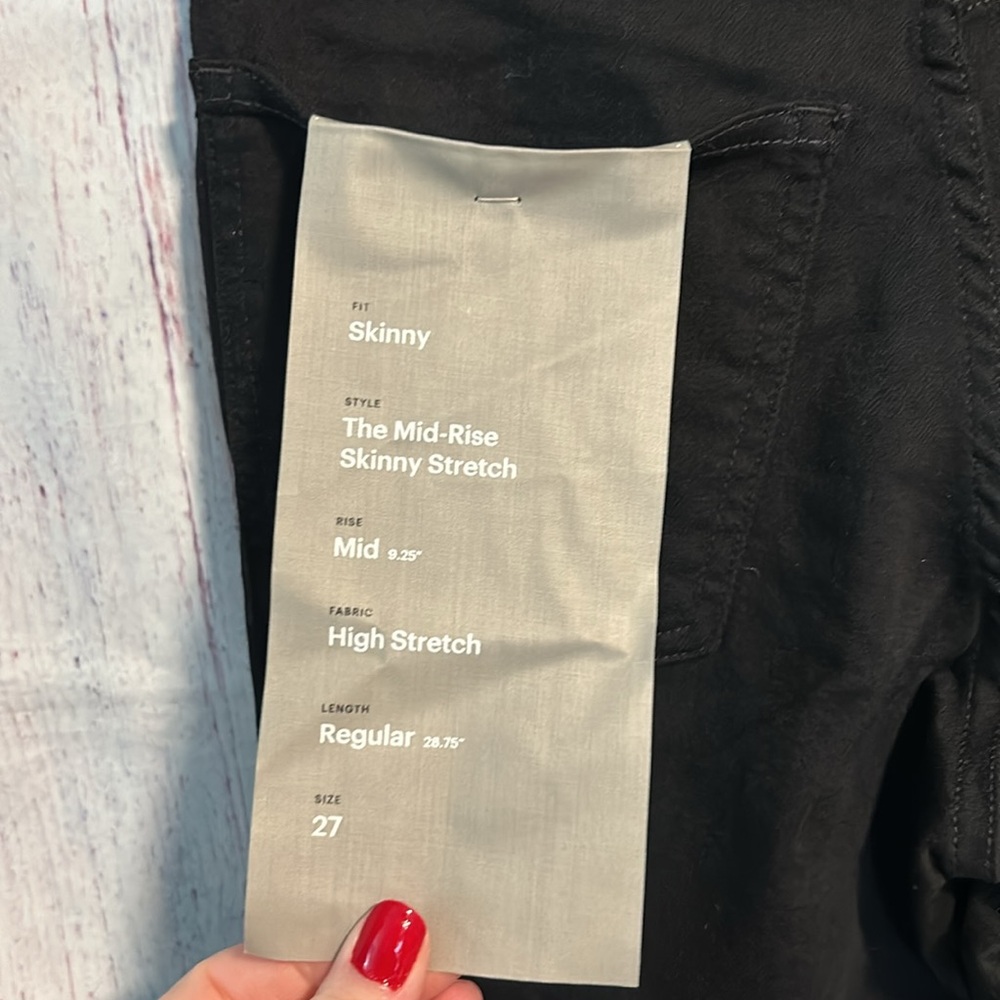 NWT Everlane The Mid-Rise Skinny Stretch Jean - Picture 11 of 13